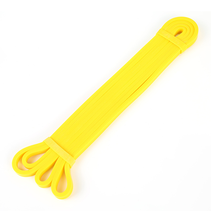 Banda elástica de látex para yoga y fitness – anillo de resistencia y tensión para entrenamiento y rehabilitación