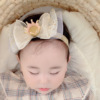 Children's golden headband, hair accessory for princess girl's, Korean style
