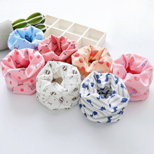 新款儿童脖套 韩版套脖棉无骨保暖儿童围脖围巾发饰  一件代发