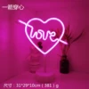 Love arrow heart (battery+usb)