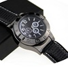 F663 watch charging lighter windproof creative personality USB electronic cigarette lighter metal men's watch lighter