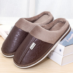 Мужские полиуретановые демисезонные тапочки на платформе в помещении, нескользящая удерживающая тепло удобная обувь для влюбленных для беременных