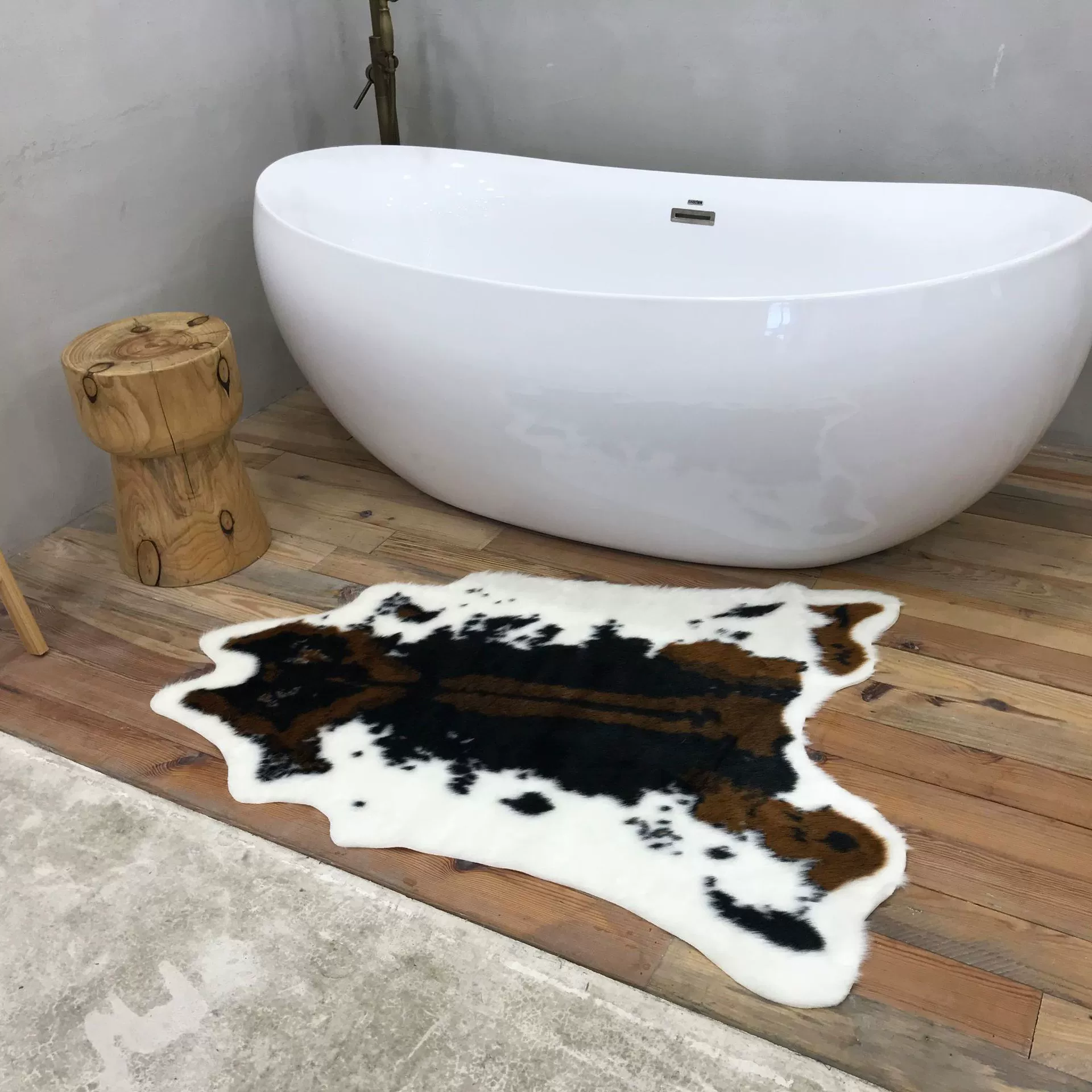 Искусственная кожа краве-подкладка ковра в стиле B&B, ткань из PU кожи цельное покрытие пола и ковра для стула, неправильной формы, разных размеров