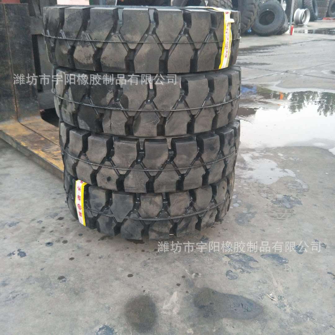 导向轮6.50-10 工业用3吨实心  叉车轮胎