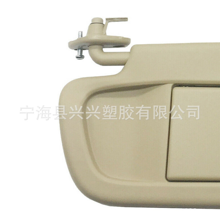 (2개) 썬 루프가없는 왼쪽 드라이버 태양 바이저 베이지 색 선 바이저 혼다 시빅 2006-2011 에 적합