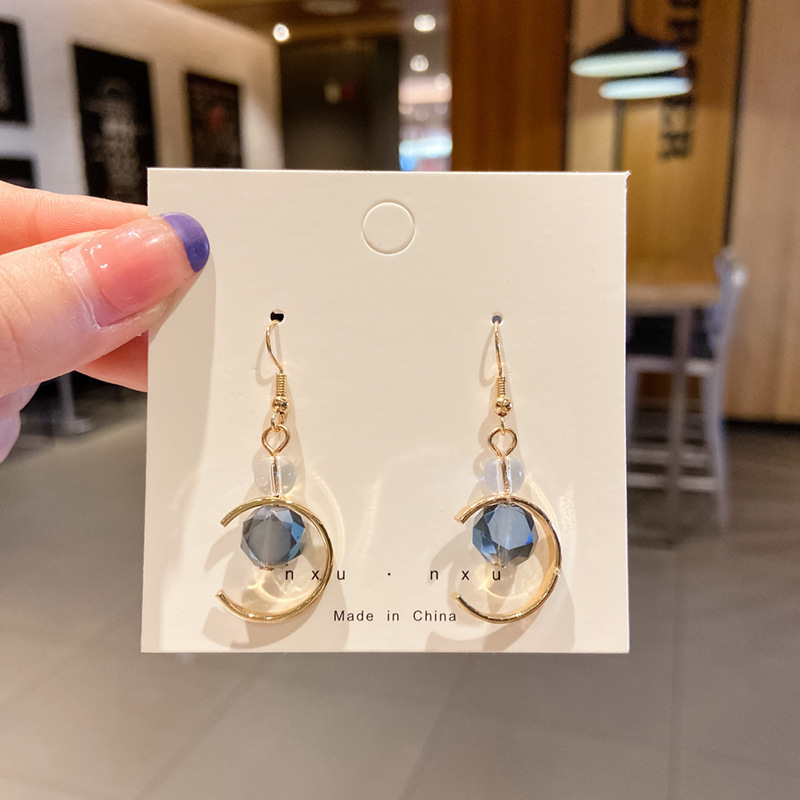 Corea del Sur ins simple borla elegante aretes para las mujeres europeos y americanos transfronterizos joyas pendientes vintage pendientes de estilo frío para las mujeres