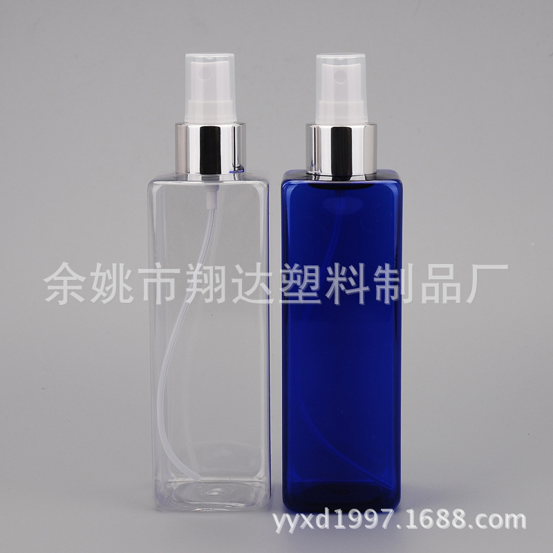 250ml 电化铝喷雾、花王喷雾瓶，电化铝千秋盖卡口泵压泵乳液瓶