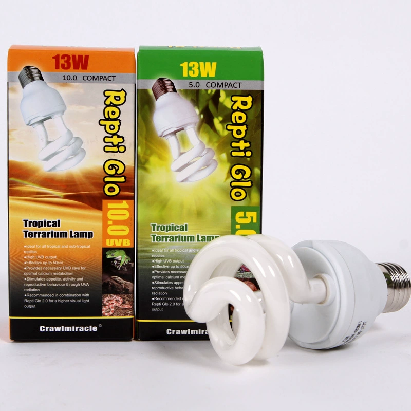 CM рептилия UVB UVA черепаха кальциевая лампа Черепаха Ящерица желтый край альпинистская изоляционная лампа для домашних животных Хамелеон Солнечная лампа