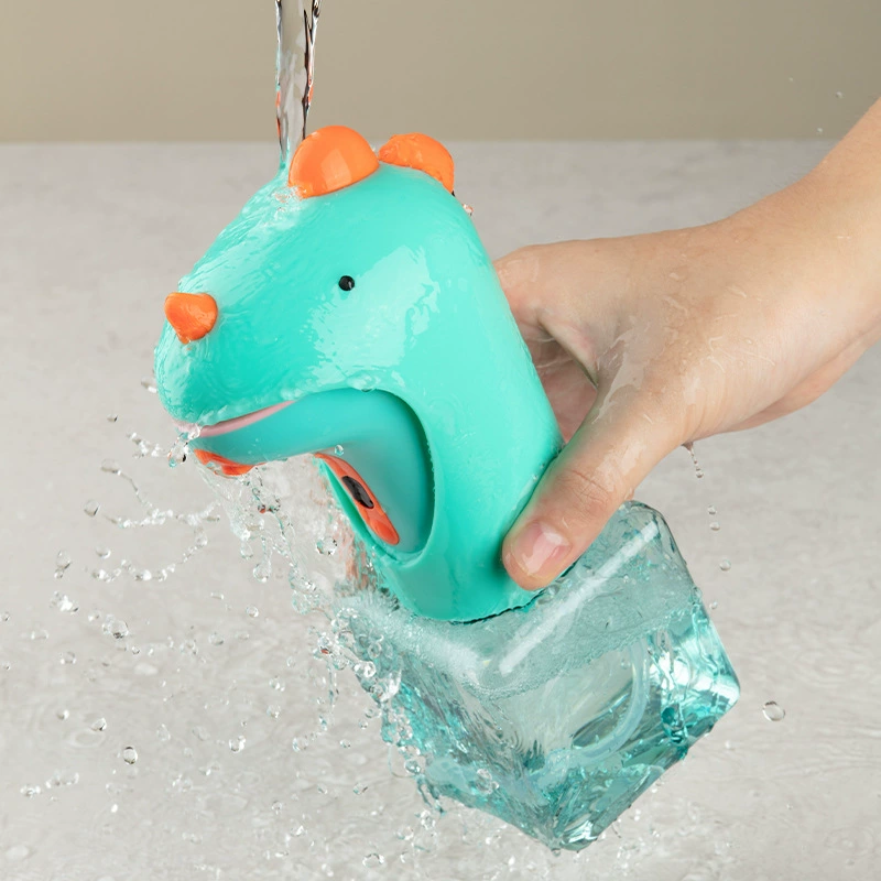 Mogi Kids Cartoon Soap Dispenser - Automatic Dynamic Induction, Battery-Powered Dinosaur 250ml