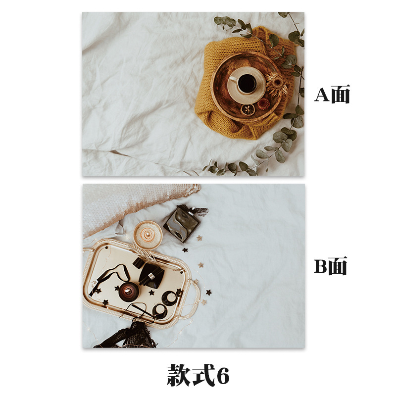 En línea de la celebridad 3D tridimensional de doble cara de fondo de papel fotografía apoyos adornos belleza comida a juego de tiro de fondo