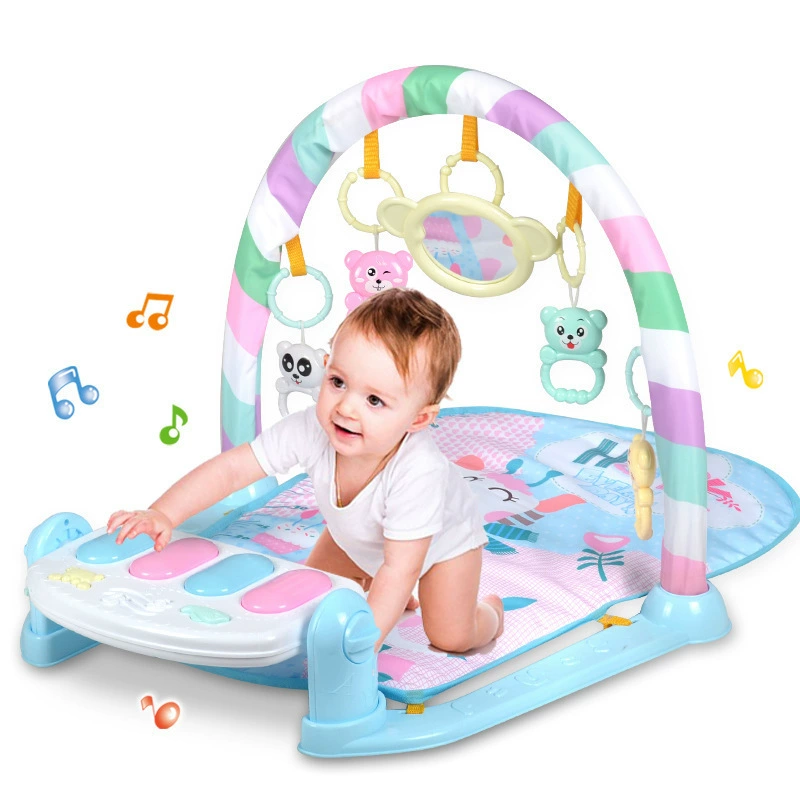 Piano for gym for crawling, universal music lightweight synthesizer for new born, toy