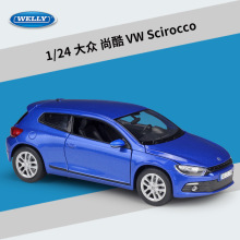 威利WELLY1:24大众尚酷 VW Scirocco 跑车仿真合金汽车模型礼品