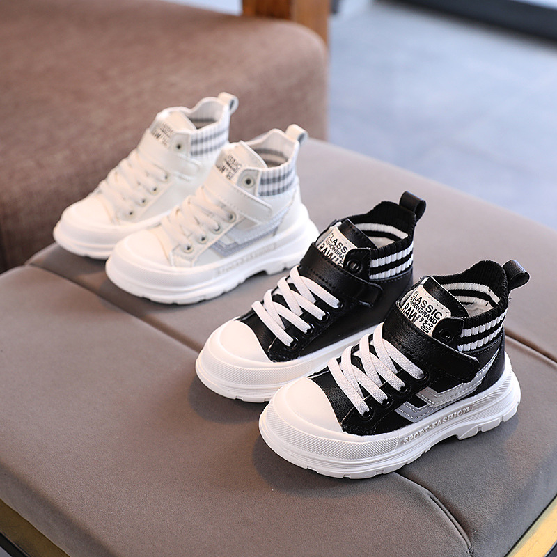 2023 herbst/Winter Neue Koreanische Mode kinder Schuhe kinder Martin Stiefel Mädchen Mid Top Kurze Stiefel kinder_voghion.com