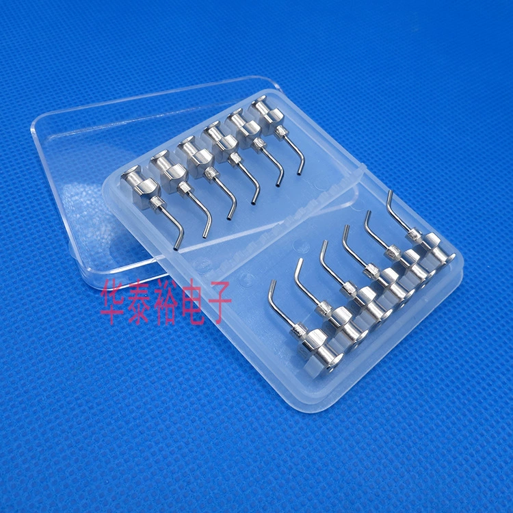 1/2 дюйма 45 градусов из нержавеющей стали изогнутая игла машина для приклеения шприца изогнутая игла игла