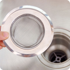 Sink filter kitchen sink filter pool floor drain filter drain port anti-blocking stainless steel funnel