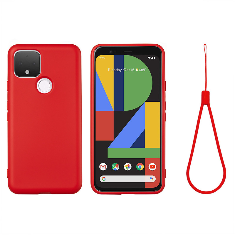 For Google Pixel 5A Mobile Phone Case 4a 5G 6pro Mobile Phone Case Protective Case Liquid Silicone