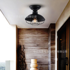 Nordic Balcony Lamp Corridor Hall Entrance Foyer Creative Simple Modern Cloakroom LED Small Flush Mount Lamp