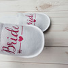 Wedding pajamas party pull plush cloth slippers BRIDESMAID hot vaguary hotel disposable supplies