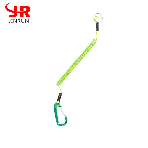 Steel strap climbing buckle accidental rope phone line type lure clamp control fish device hanging buckle rope high pull force rope accidental rope