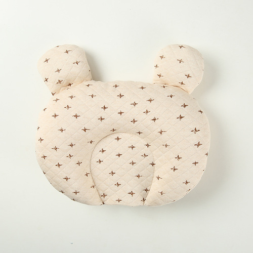 Baby Pillow 0-1 Year Latex Pillow Baby Shaping Pillow 6 Month Newborn Head Shape Correction Anti-Tilting Breathable Pillow