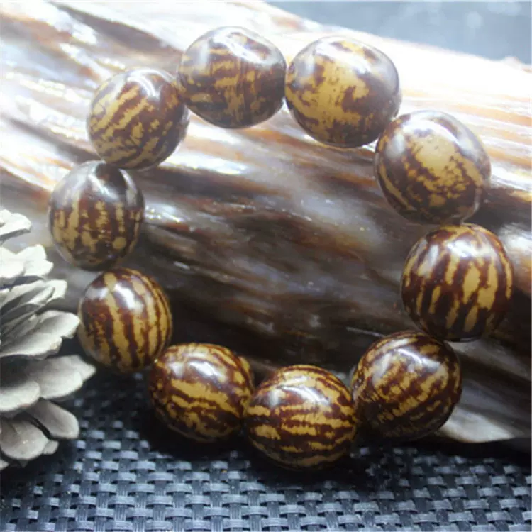 菩提根 手串佛珠 菩提手串 菩提子 花根虎斑手串 源头厂家