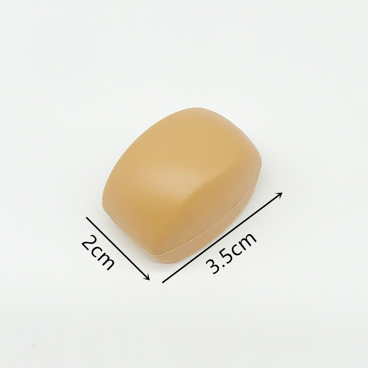 Huevo de plástico de simulación directa de fábrica juguete de bricolaje huevo falso pintado graffiti huevo de desayuno huevo de simulación resistente a la presión