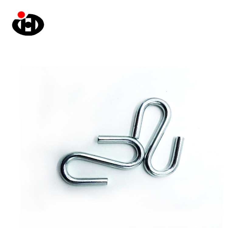 碳钢镀锌S型钩子宿舍厨房创意S挂钩家用白锌链条钩S型弯钩多用钩