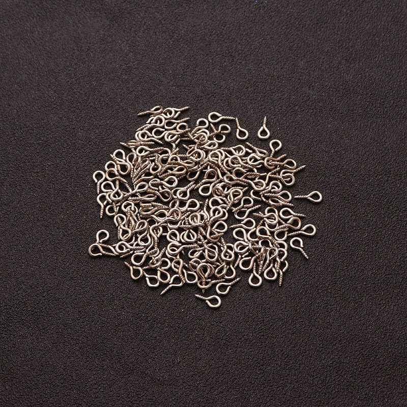 Factory Supplies Various Specifications of Sheep Eye Nails Kc Gold Iron Sheep Eye Ring Screws Lobster Clasp Toy Doll Accessories