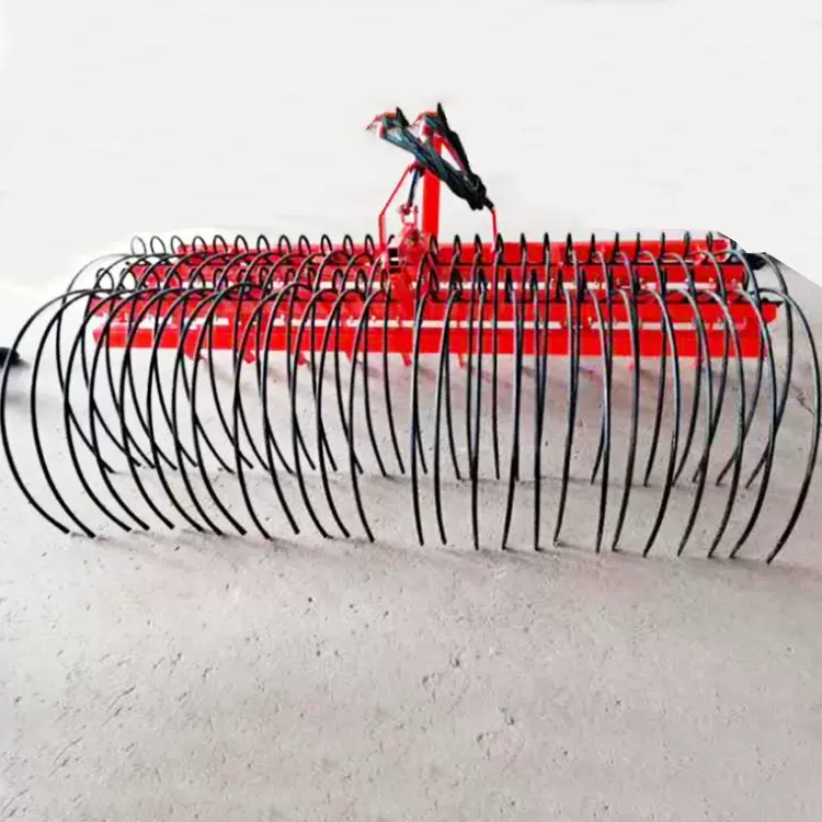 搂齿残膜回收搂膜机甘肃新款残膜机搂膜清理机牵引式搂草搂膜机