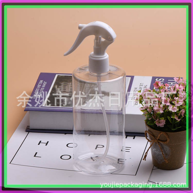 480ml矮平肩小老鼠喷雾瓶浇花小喷壶药液喷瓶480ML手压喷瓶