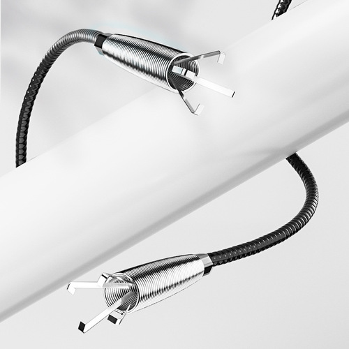 Toilet pipe dredge can be bent and extended to the sewer. Pinch to dredge the artifact with a grab hook and pinch type garbage toilet.