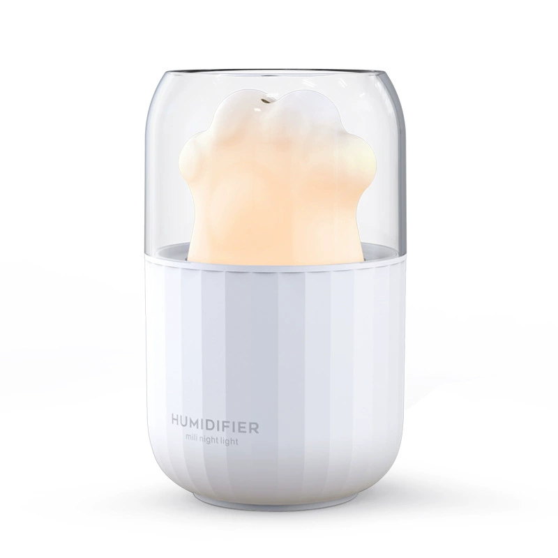 Small Table Humidifier, Mini Night Light Ultrasonic, Quiet USB 220 ml — Gift-Friendly