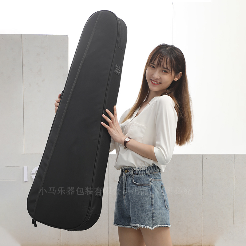Fleece waterproof guitar, backpack, set, 30mm, increased thickness