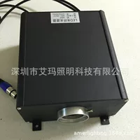 Оптоволоконный лазер DMX512 светодиодная установка LED 45W/90W источник света может подключаться к консоли оптоволоконный источник света