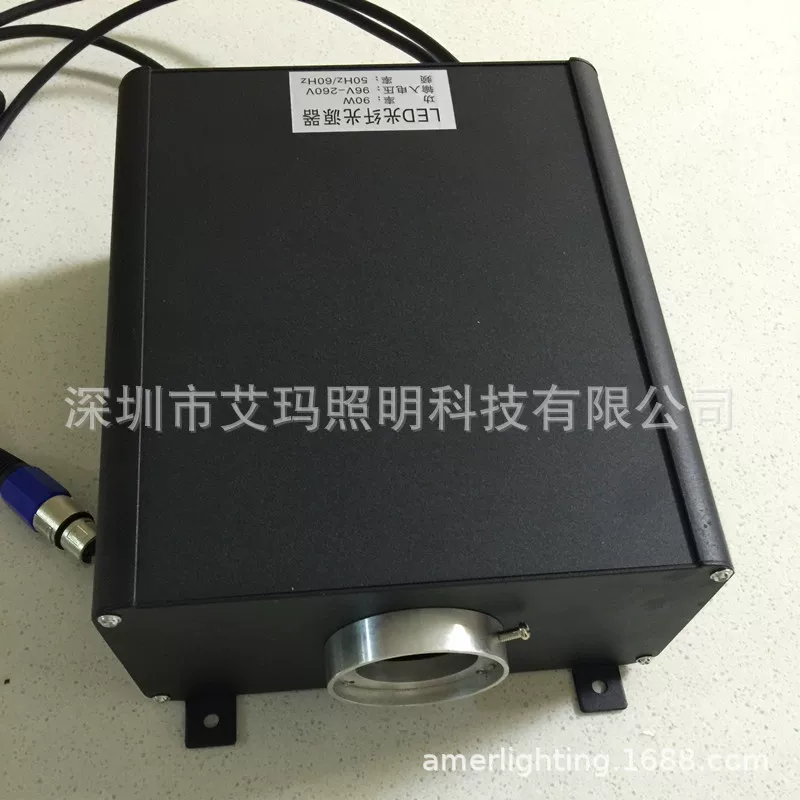 Оптоволоконный лазер DMX512 светодиодная установка LED 45W/90W источник света может подключаться к консоли оптоволоконный источник света
