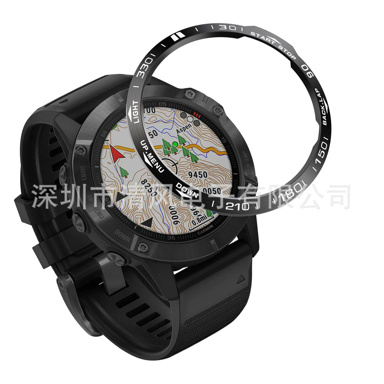 Подходит для Jiaming Garmin Fenix 6x масштаб металлический ободок гоночное защитное кольцо Enduro чехол