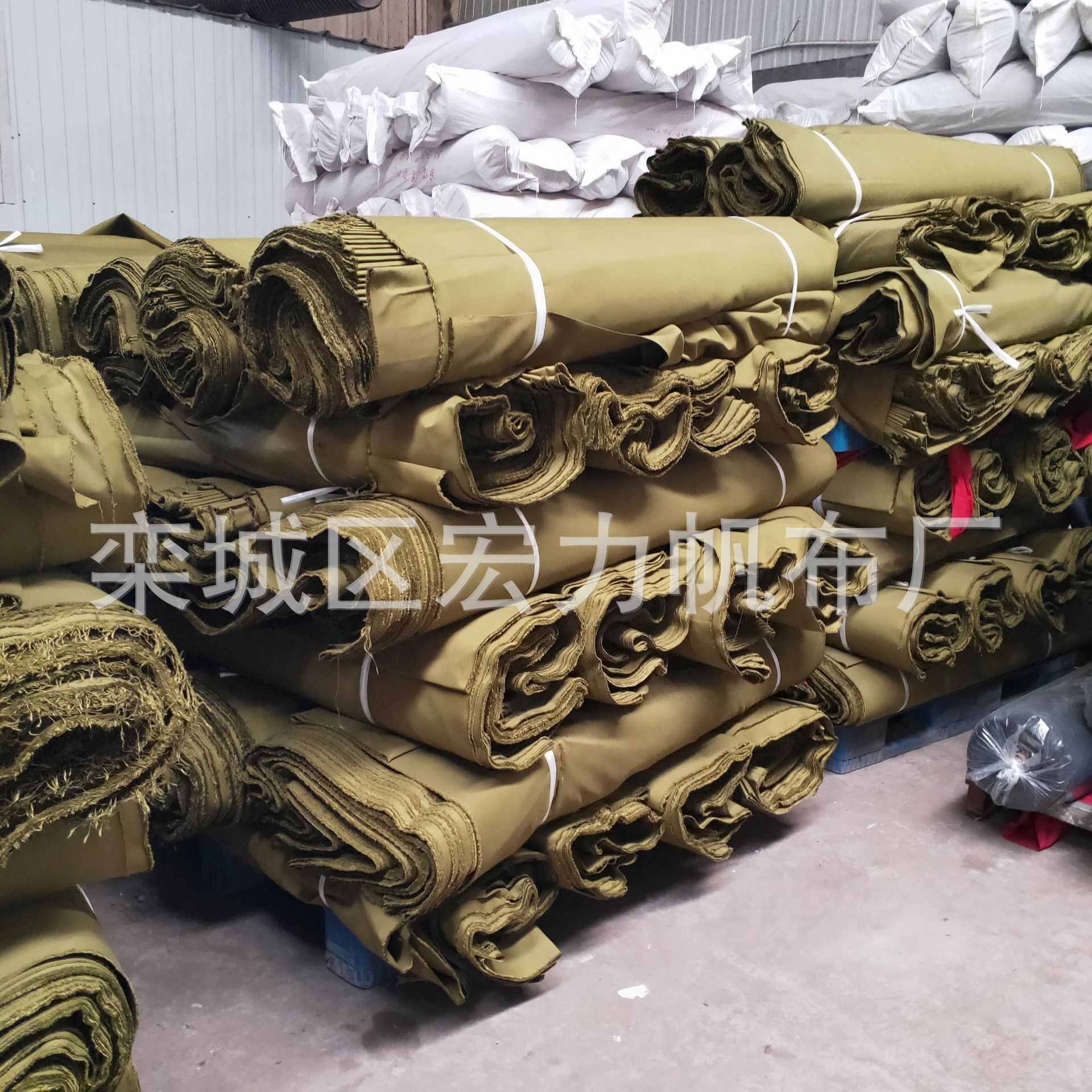 Customizado 150 poliéster verde militar encriptación gruesa lluvia protector solar silicona lienzo impermeable amarillo militar