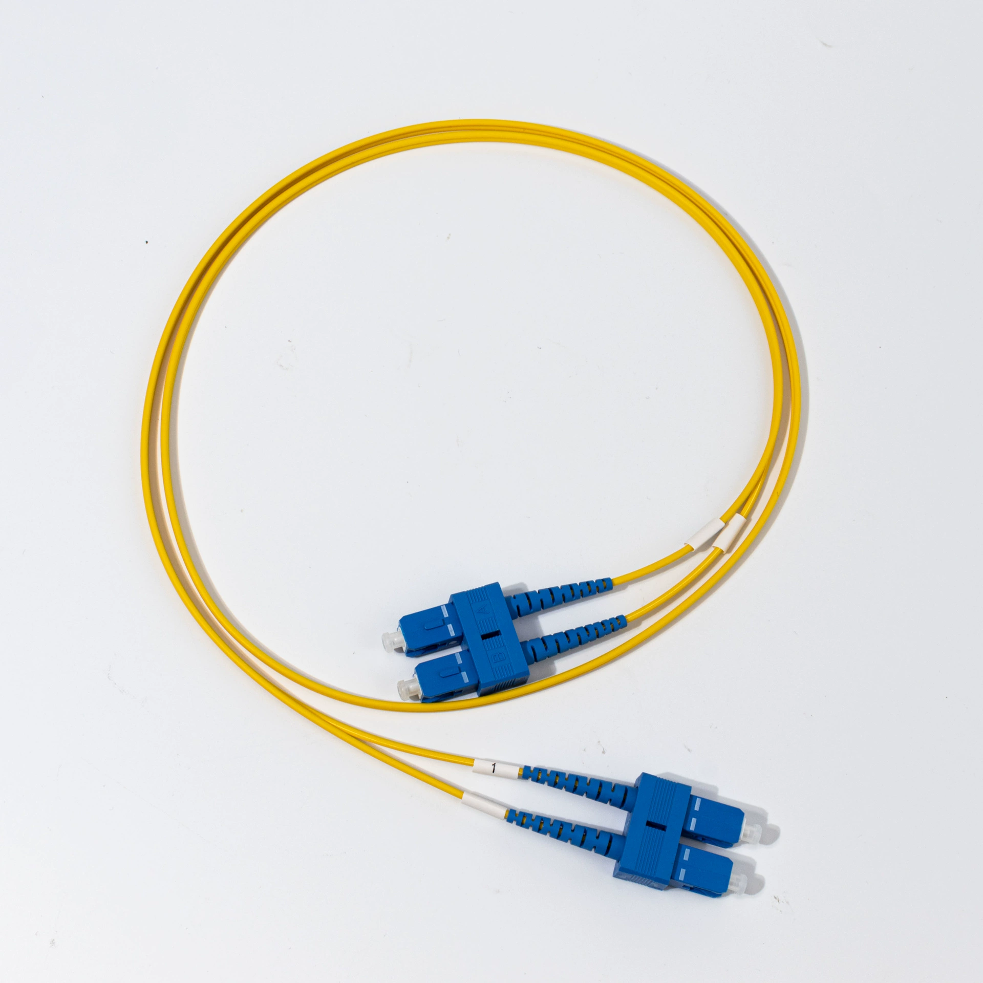 国诚通 Single-mode dual-core jumper 2.0 telecom grade SC-SC fiber jumper extension cable 3 meters