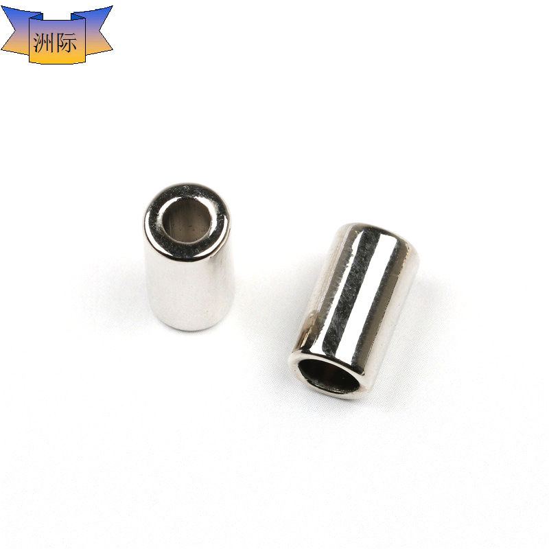 En stock hebilla de metal abajo chaqueta suéter cuerda pantalones cintura cordón Ropa Accesorios campana parada cuerda hebilla campana