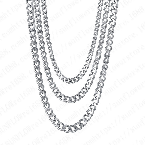 men's trend necklace stainless steel