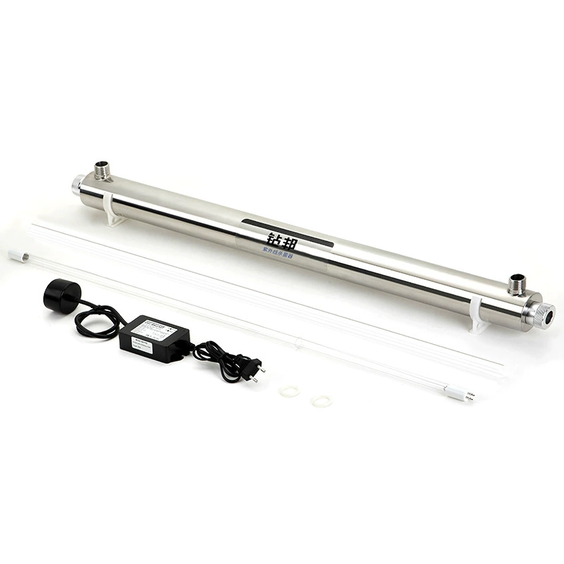 Diamond 35W двойной конец 304 нержавеющей стали УФ-стерилизатор для стерилизации УФ-излучения Коммерческое оборудование для очистки воды