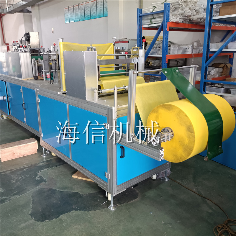 一次性无纺布绑带医生帽机械 加厚系带手术帽机 防尘帽头套制造机