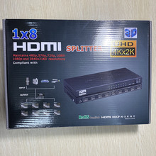 HDMI������1�M8�� һ�ϰ� ����4Kx2K 1080P 3D 1X8 HDMI SPLITTER