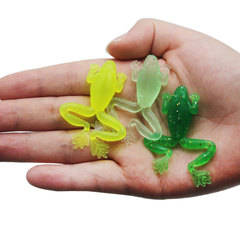 Bionic Lure Frog Silicone Soft Baits for Black Carp 2.7g Soft Frog Lure Wholesale Available in Kilograms