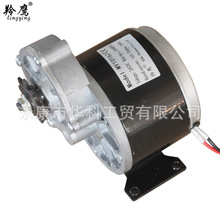 羚鹰电动滑板车游乐设备农用机械有刷减速电机MY1016Z24V250W电摩
