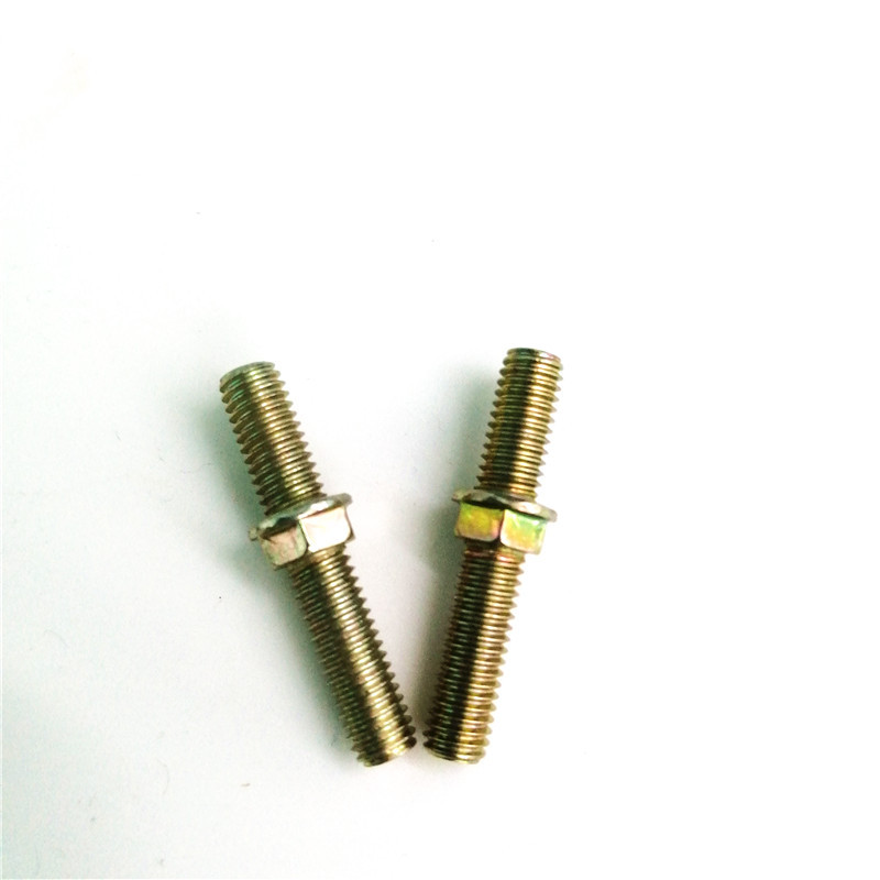 Production of carbon steel galvanized double -headed bolt screws and…