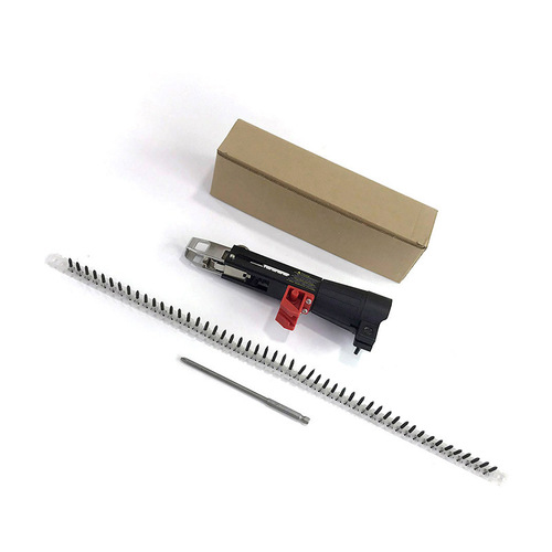 Electric chain with screw machine head accessories for home woodworking gypsum board decoration automatic climbing nail nailing continuous screwing