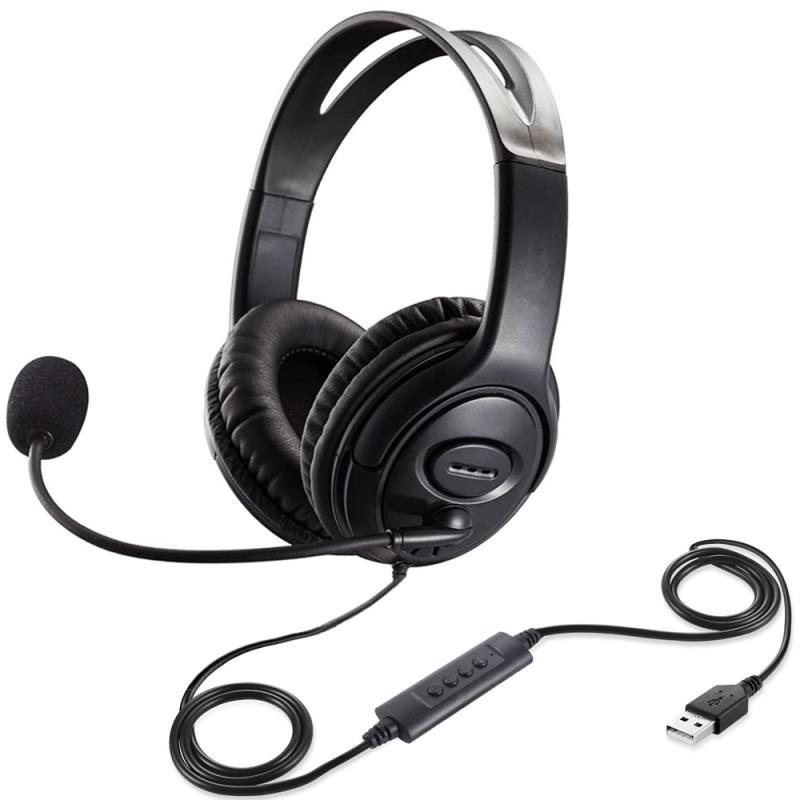 Cross-border Explosions Headset usb Computer Headset Wired Game PS4 Traffic Student Online Class Customer Service Headset Headset