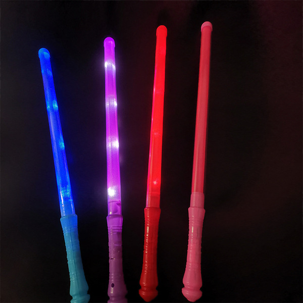 electronic big colorful flashing light stick