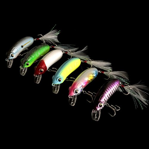 Fishing bait, fish hook, fishing gear, Lua Bait Minnow 5cm/7.5g Cub Monster Lua Bionic Bait
